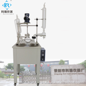 CE certificated lab Glass Reactor with factory price